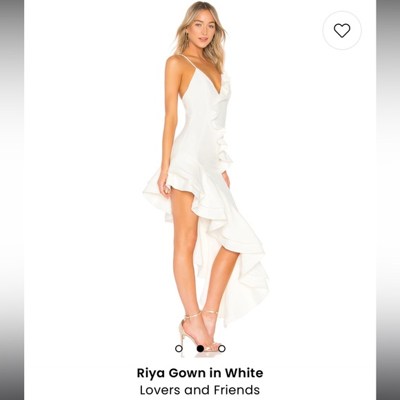 Lovers + Friends Dresses & Skirts - Riya White Gown - Lovers and Friends